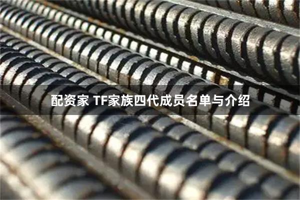 配资家 TF家族四代成员名单与介绍